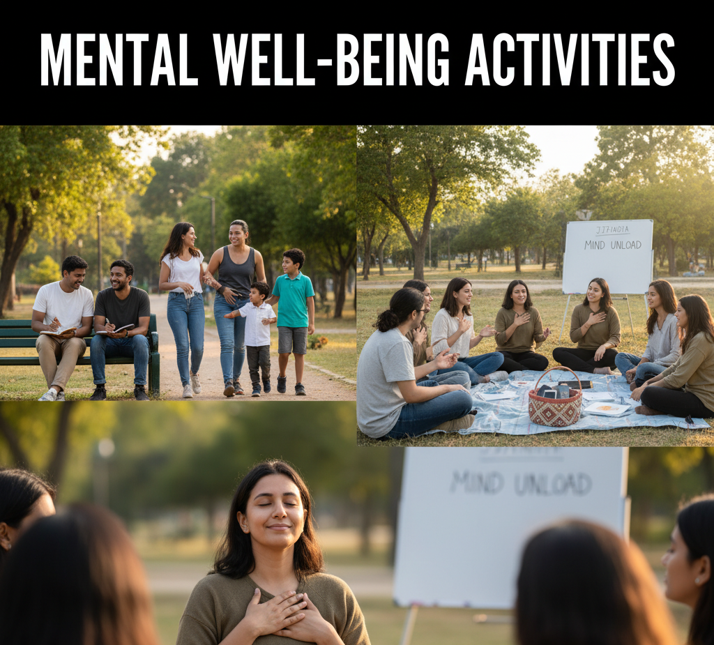 Mental well-being activities