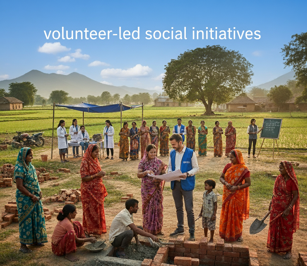 Volunteer-led social initiatives