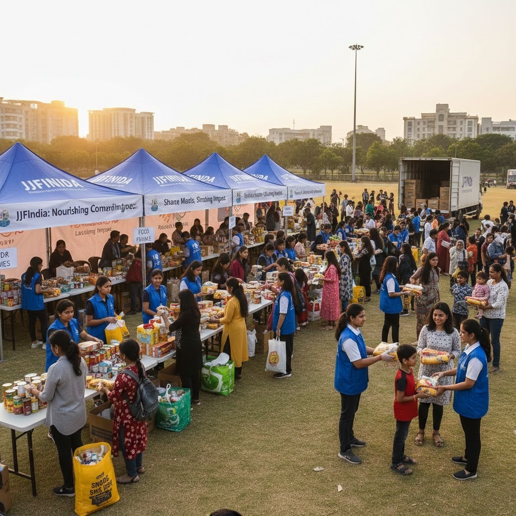 contribute to food donation drives