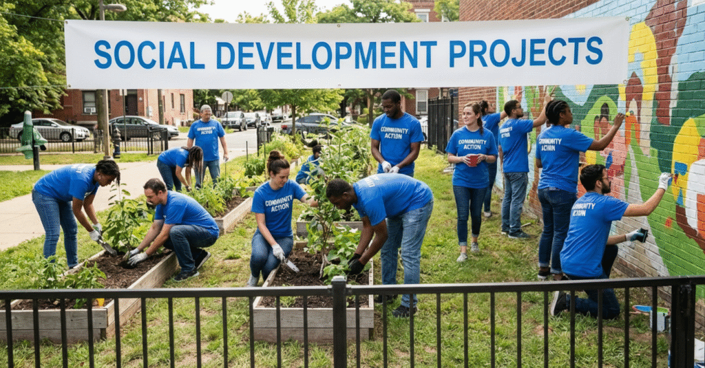 Social development projects