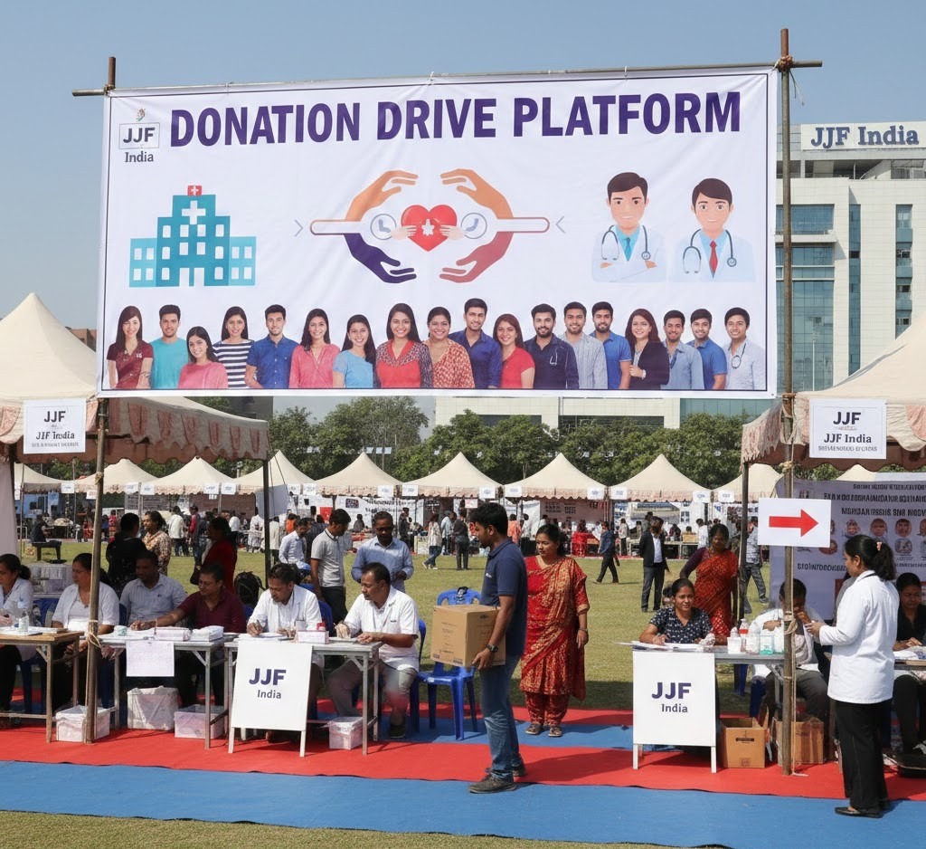 Donation drive platform